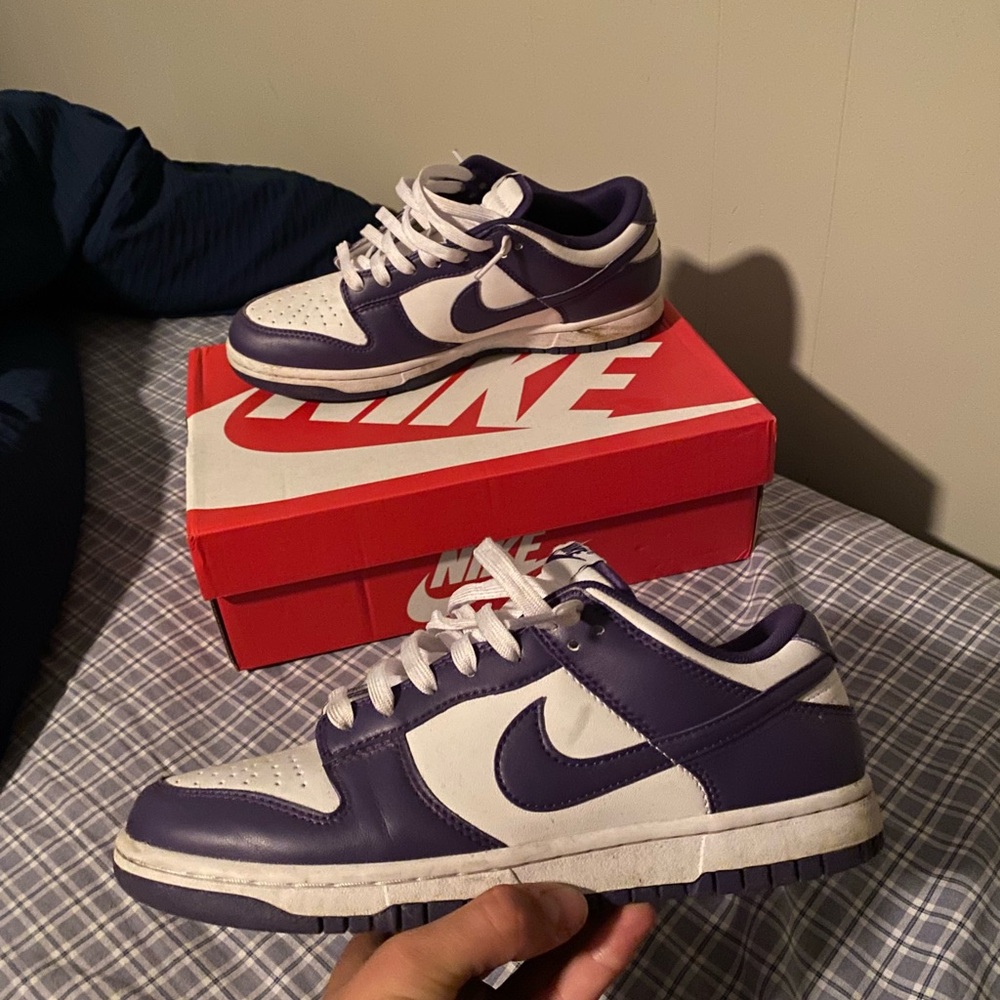 Nike Dunk Low - Purple white